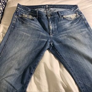 A pocket bootcut 34x34”